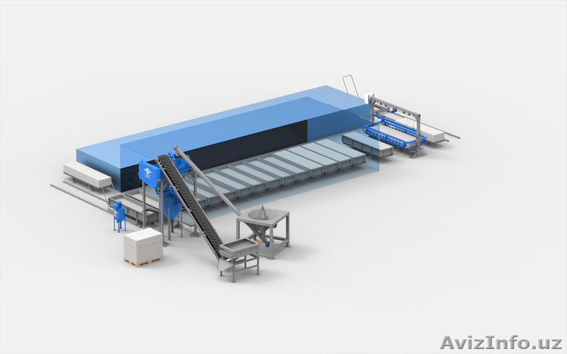 Завод по изготовлению газоблоков АСМ-60КА - Изображение #1, Объявление #1582491